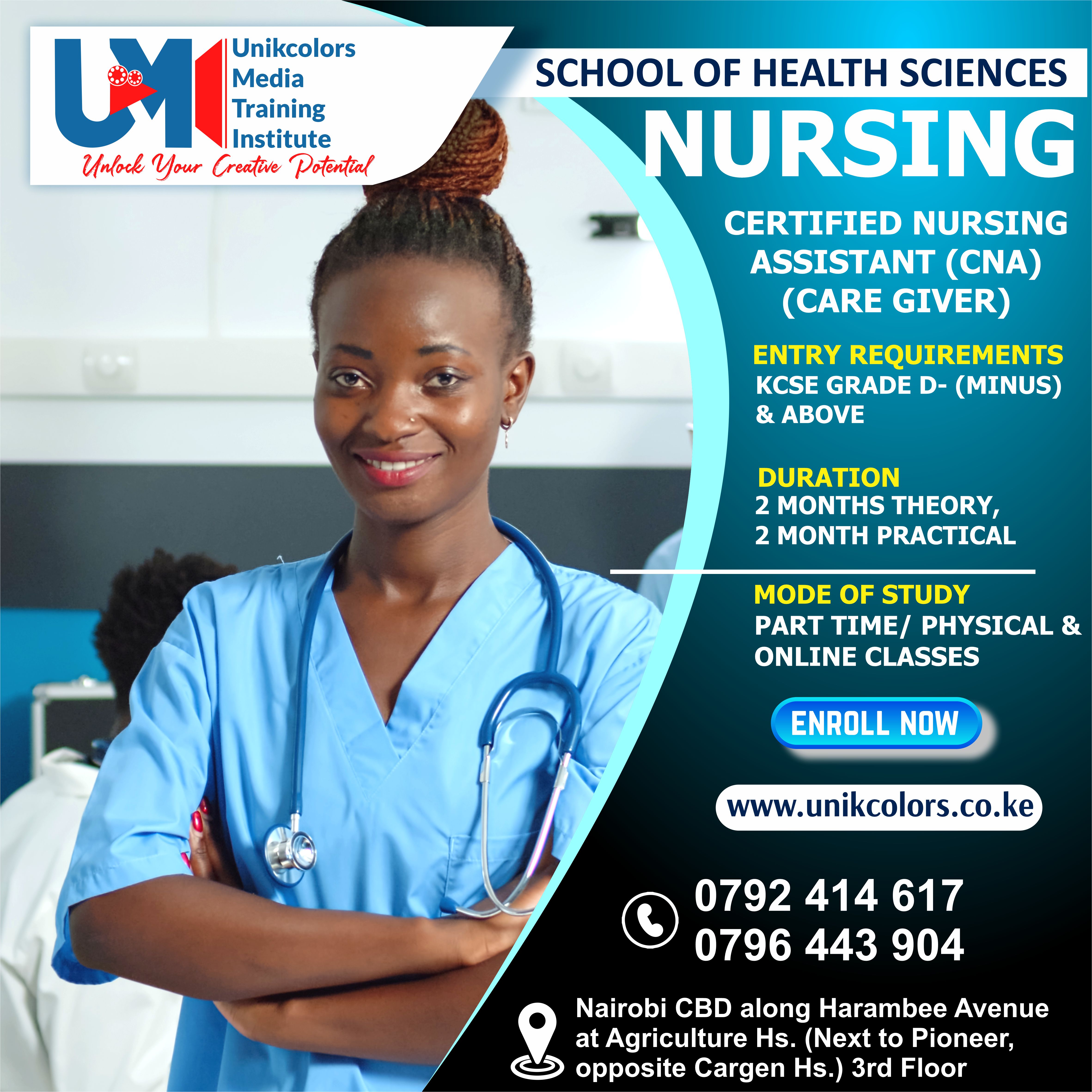 CERTIFIED NURSING ASSISTANT - CARE GIVER COURSE
